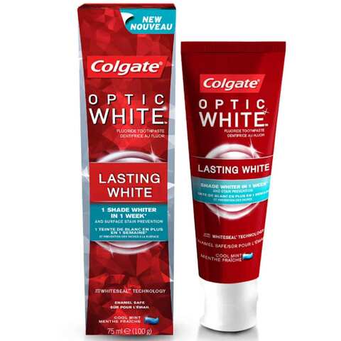 Colgate Toothpaste Optic White Lasting White 75 Ml