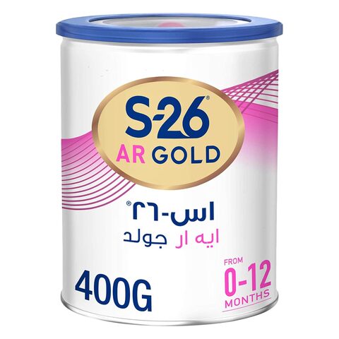 Buy S-26 AR Gold Baby Milk Powder 0-12 Months 400g in Kuwait
