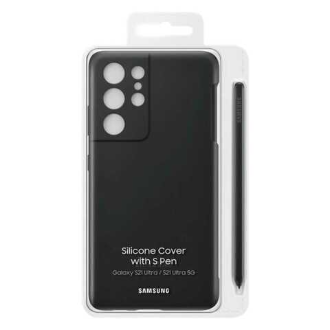 Buy Samsung Galaxy S21 Ultra Silicone Cover With S Pen Black Online Shop Smartphones Tablets Wearables On Carrefour Uae