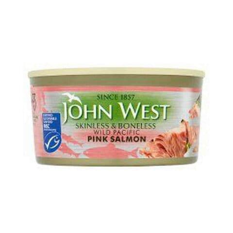 John West Skinless And Boneless Wild Pacific Pink Salmon 170g