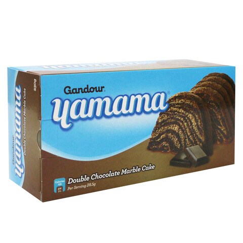 غندور ياماما كيك دبل شوكولاتة 230 غرام 12 حبة