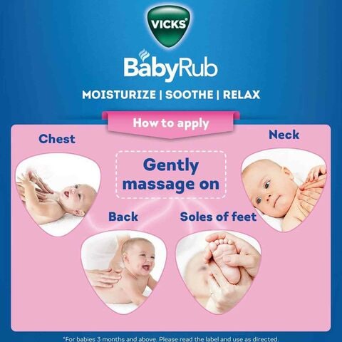 Vicks for 3 sales months baby