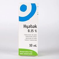 Hyabak 0.15% Eye Drops - 10ml