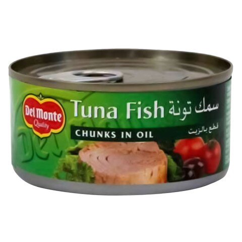 Buy Del Monte Tuna Fish Chunks In Oil 185g in UAE