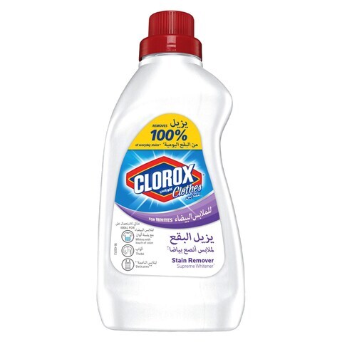 Clorox Clothes For Whites Liquid 500 ml Stain Remover And Supreme ...