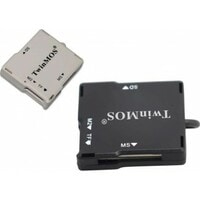 TwinMOS USB 2.0 Portable Card Reader (Black, White)