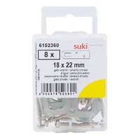 Suki Mirror Screws (18 x 22 mm, Pack of 8)