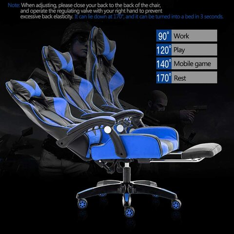 Blue footrest online