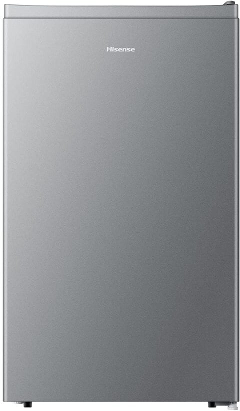 Hisense 122 Liter Single Door Refrigerator, RR122D4ASU, Silver (Installation not Included)