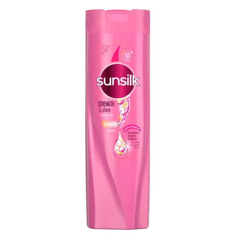 Sunsilk Shampoo, For Weak &amp; Dull Hair, Strength &amp; Shine, With Provitamin B5, Argenine &amp; Coconut Oil, 400ml