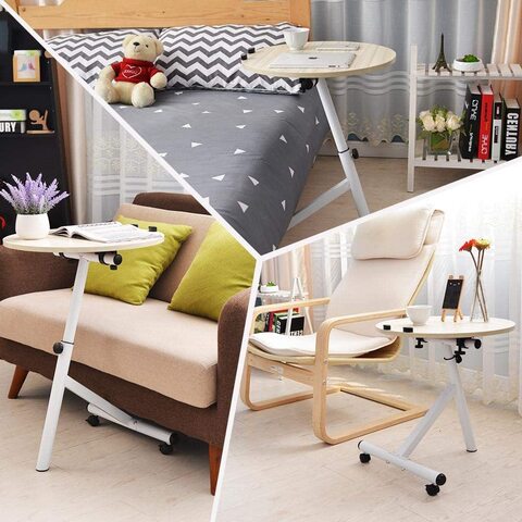 Buy Qfeng Removable Lift Coffee Table With Wheels Tea Table Round