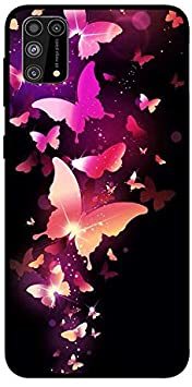 Theodor - Samsung Galaxy M31 Case Cover Butterflies Flexible Silicone Cover