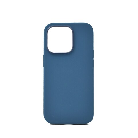 Silicone Case Iphone 14 Pro Max Storm Blue