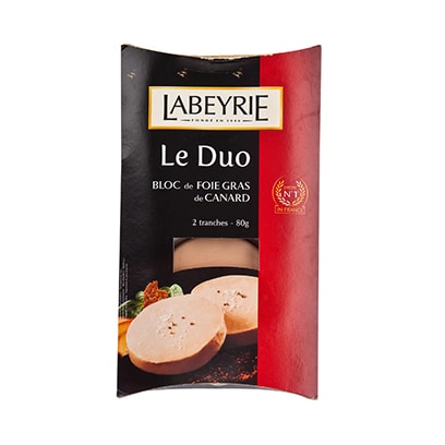 Product “LABEYRIE : Le Duo Bloc de foie gras de Canard”