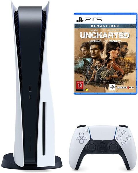 Buy Sony PlayStation 5 Console Disc Version With PS5 Uncharted Legacy Of  Thieves Collection Online - Shop Electronics & Appliances on Carrefour  Saudi Arabia