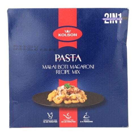 Kolson Pasta Malai Boti Macaroni Recipe Mix