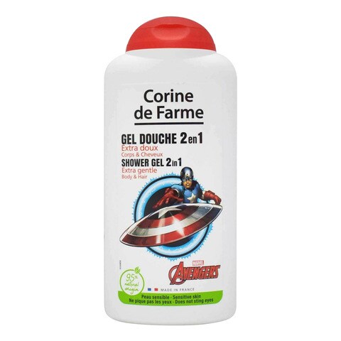 Corine De Farme 2-In-1 Gel Ducha White 250ml