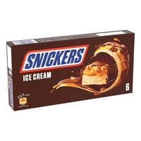 Snickers Chocolate Peanut And Caramel Ice Cream Bar 45.6g Pack of 6
