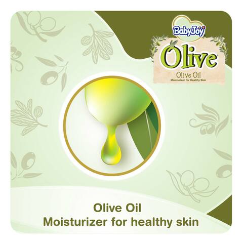 Babyjoy olive oil moisturizer for healthy skin size 6 junior xxl 16-25 kg x 34 diapers