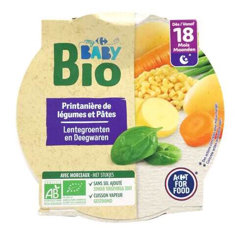 Buy Carrefour Baby Bio Vegetable And Pasta Food 260g Online Shop