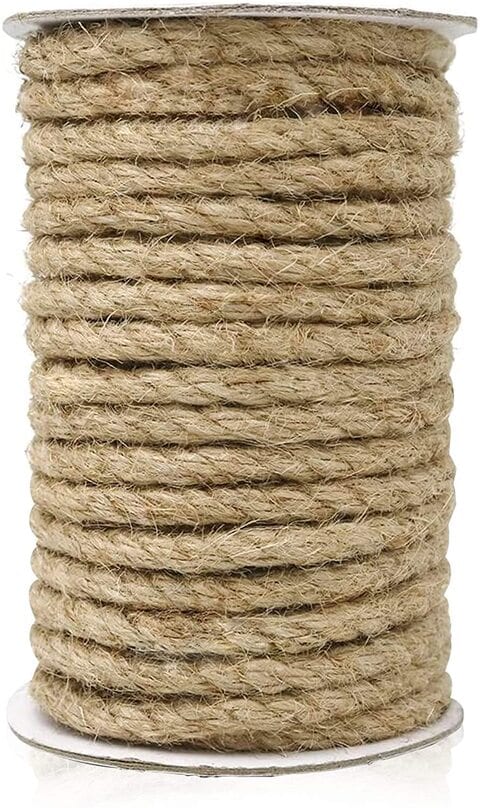 Buy Markq Jute Rope 8mm X 10 Meter Natural Thick Hemp Twine Cord For Cat  Scratcher, Gardening Tools, Bundling, DIY Crafts Decoration Online - Shop  Toys & Outdoor on Carrefour UAE