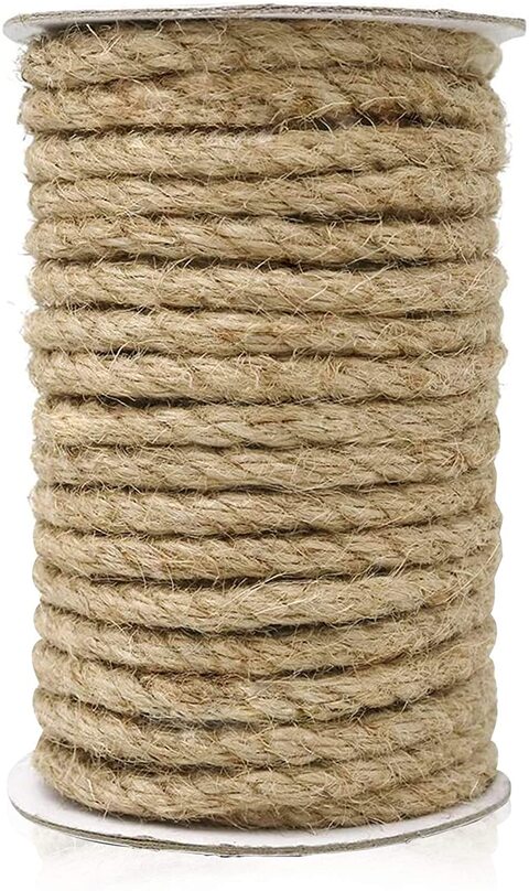 Buy Markq Jute Rope 8mm X 10 Meter Natural Thick Hemp Twine Cord For Cat  Scratcher, Gardening Tools, Bundling, DIY Crafts Decoration Online - Shop  Toys & Outdoor on Carrefour UAE