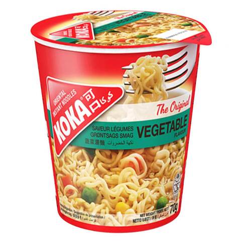 Koka Original Vegetable Instant Noodles 70g