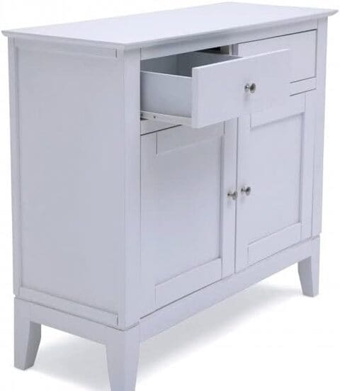 Pan Emirates Home Furnishings Home Westbrook 2 Drawer 2 Door Sideboard -&amp; 90X37X81 White