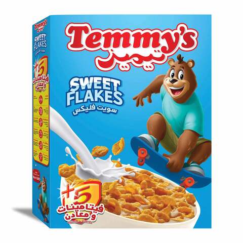Temmy&#39;s Sweet Flakes Cereal - 25 gram