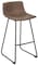 LANNY Bar Stool Cocktail Chair T10002 Brown