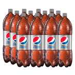 Buy Diet Pepsi, Carbonated Soft Drink, 1L x 12 in Saudi Arabia