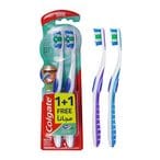 اشتري كولجيت فرشاة أسناننظافة الفم الكاملة درجة النعومة متوسط 1 +1 مجاناً في السعودية