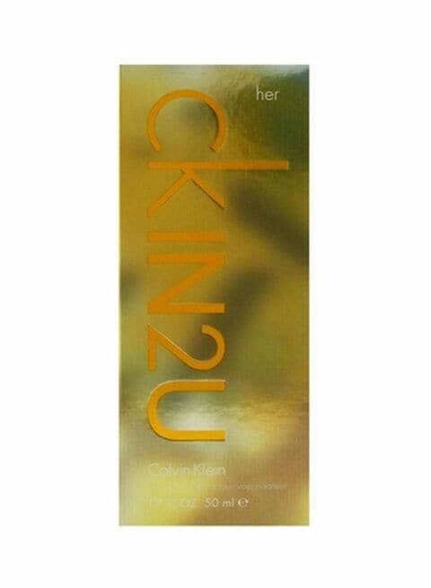 Calvin klein ckin2u cheap woman eau de toilette