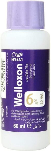 Wella Welloxon Herbal Blonde Color 6% 20 Volume 60ml