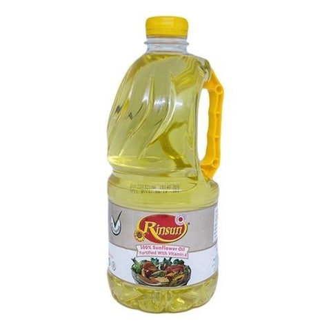Buy Rinsun 100% Sunflower Oil 2L Online - Carrefour Kenya