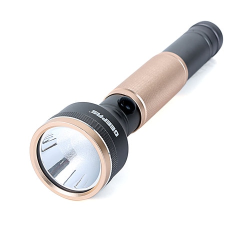 Geepas Rechargeable Led Flash Light With Power bank 216 Mm 