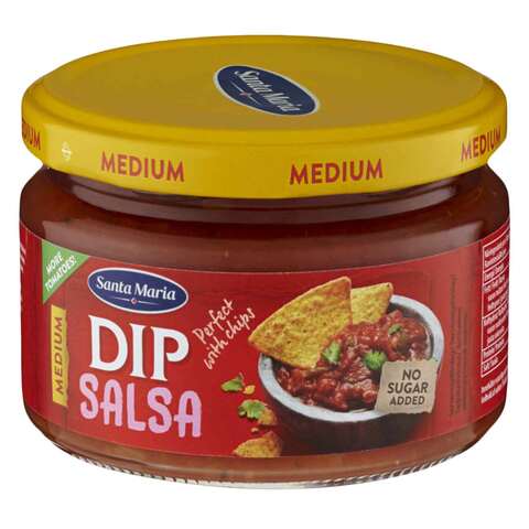 Buy Santa Maria Dipping Sauce Salsa Medium 250g Online | Carrefour Qatar