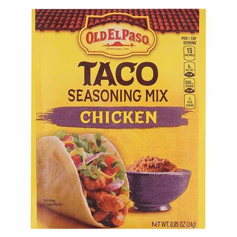 Old El Paso Taco Seasoning Mix Chicken 24 Gram