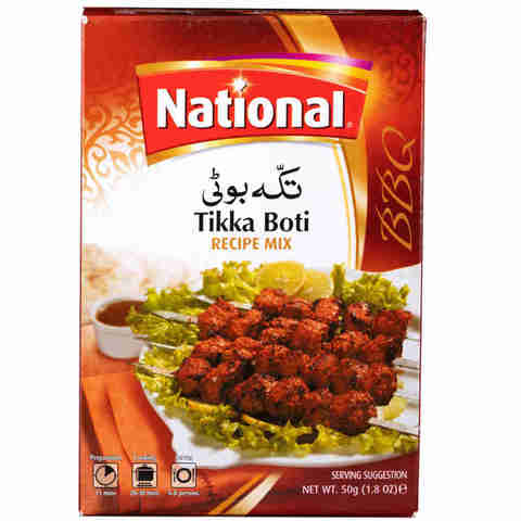 National Tikka Boti Recipe Mix 44 gr