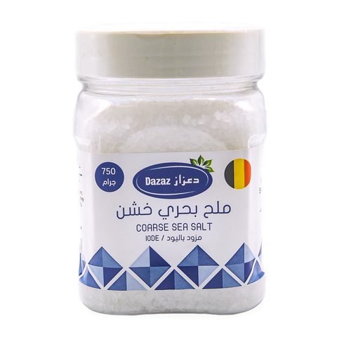 Buy Dazaz Coarse Sea Salt Granules 750g in Saudi Arabia