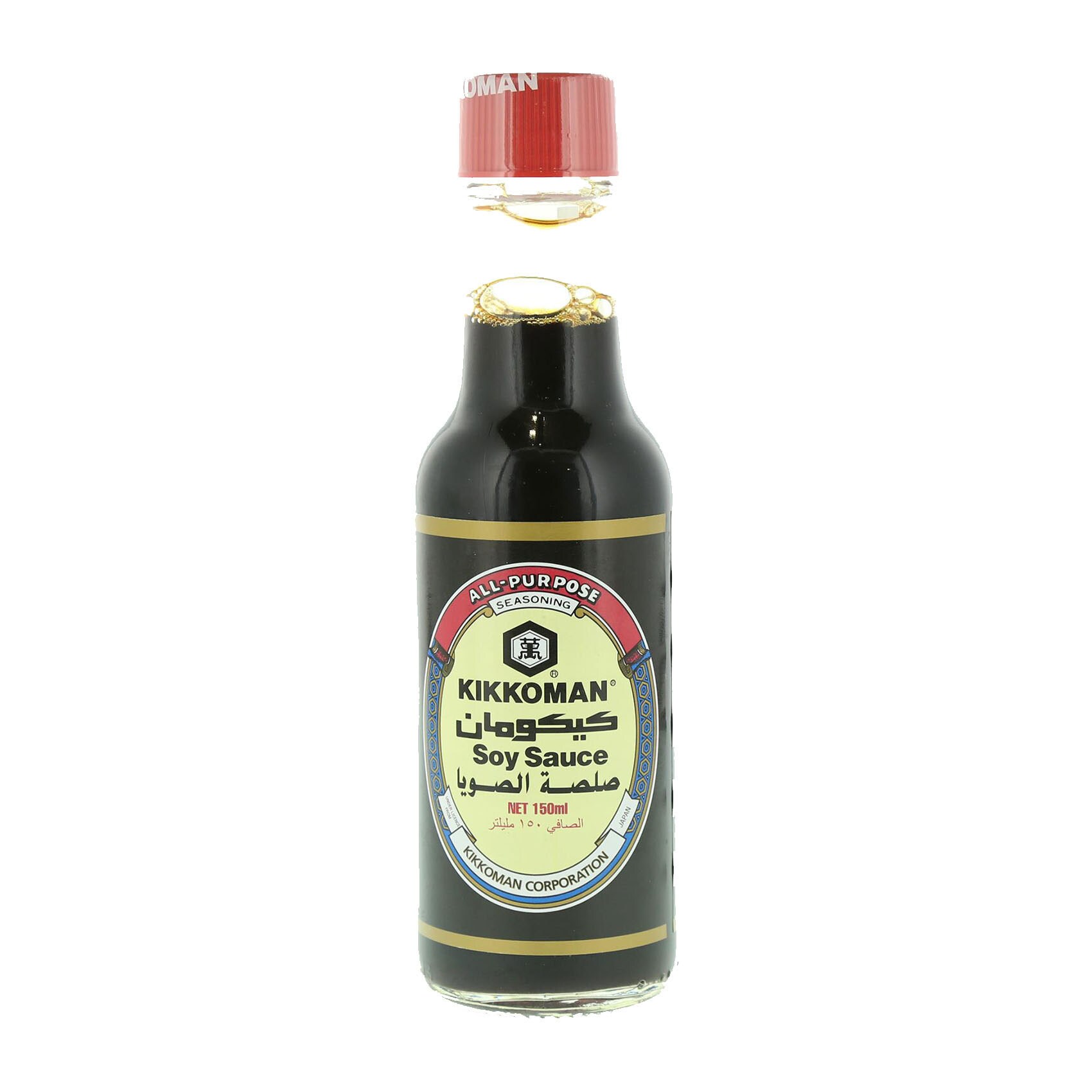 Buy Kikkoman Natural Brewed Soy Sauce 150ml Online Shop Food Cupboard