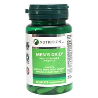 Nutritionl Men&#39;s Daily Multivitamins And Minerals Dietary Supplement 30 Tablets