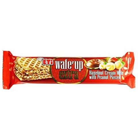 ETi Wafe Up Wafer Hazelnut Cream With Peanut Pieces 29 Gram