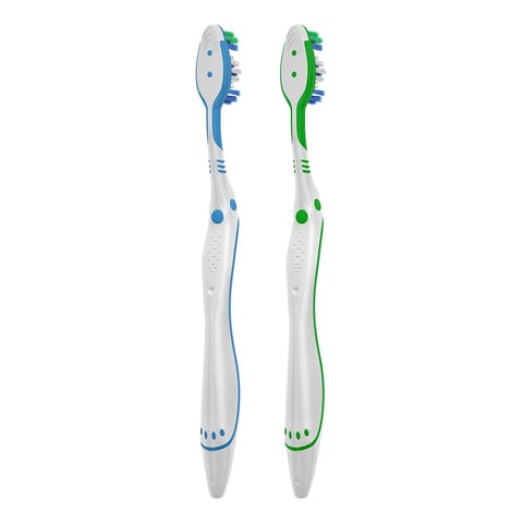 Colgate Max White Manual Toothbrush Multicolour 2 count