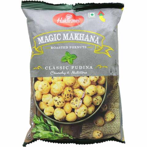 Haldirams Magic Makhana Classic Pudina Roasted Foxnuts 30g