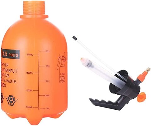 Buy 2L Pressure Sprayer Watering Bottle Spray , Portable Pressurized Sprayer  Multifunctional Pressure Watering Bottle for Garden, Plant, Flower (2 Litre,  Orange) Online - Shop Home & Garden on Carrefour UAE