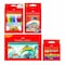 Faber-Castell Drawing Book With Colour Pencils Pack of 12 And Felt Pens Pack of 12 And Crayons Multicolour Pack of 12