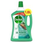 Buy Dettol 3x Power Antibacterial Floor Cleaner Pine 1.8L in UAE