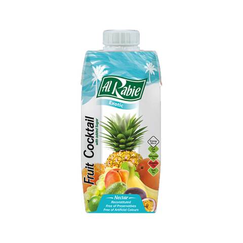 Buy Al Rabie Exotic Fruit Cocktail Juice 200ml Online | Carrefour Qatar