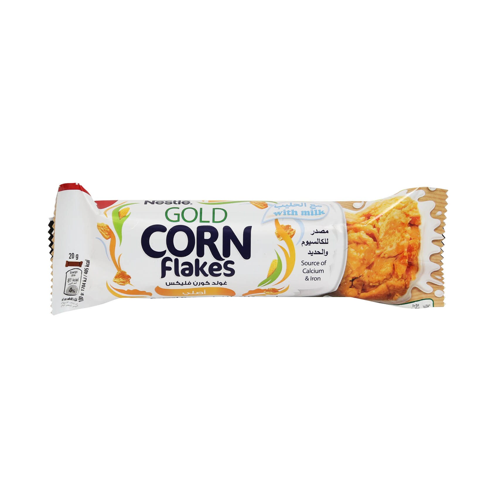 Buy Nestle Gold Corn Flakes Cereal Bar 20g